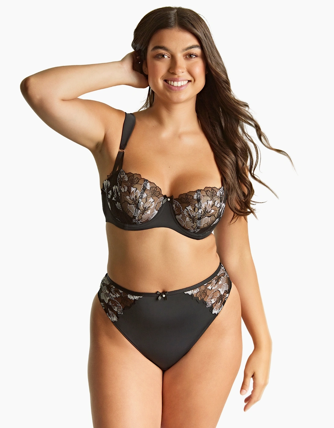 11293 Panache Marlene High Waist Brazilian Brief