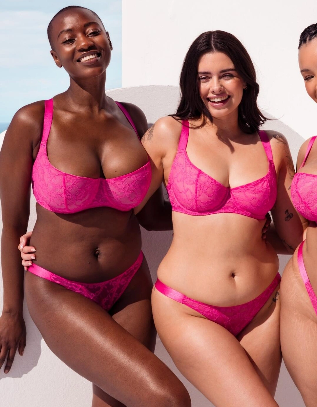 CK090114 Curvy Kate All Night Lace Scooped Balcony Bra