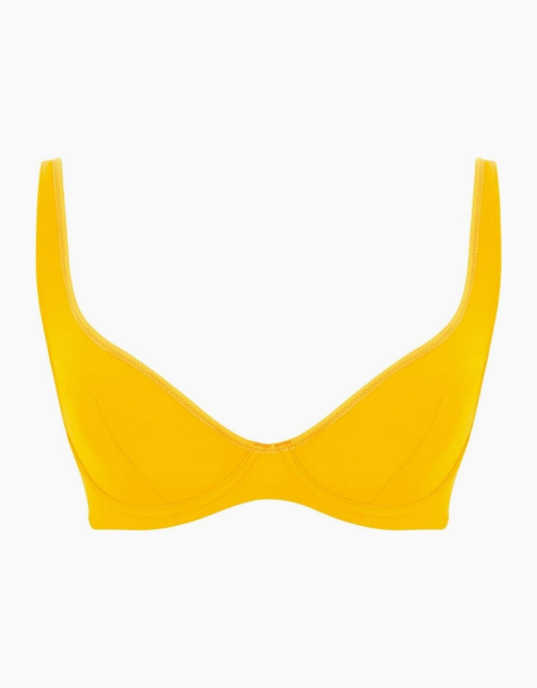 SW1754A Panache Billie Wired Triangle Plunge Bikini Top