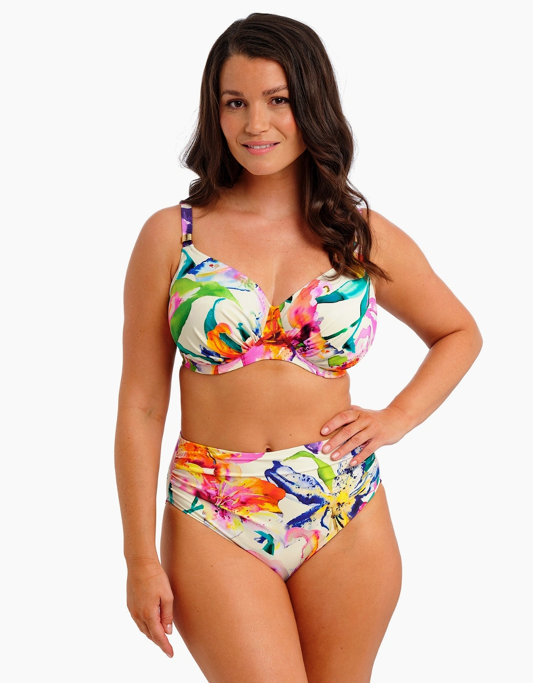 Fs506301 Fantasie Iguazu Falls Gathered Full Cup Bikini Top