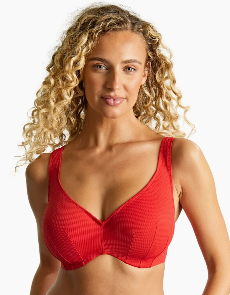 SW2024 Panache Aurora Jennifer Plunge Bikini Top