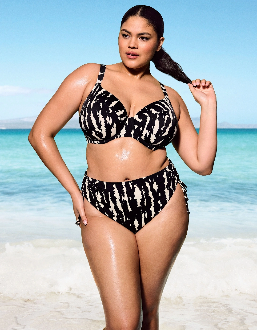 Es802873 Elomi Echo Shell Adjustable Bikini Brief