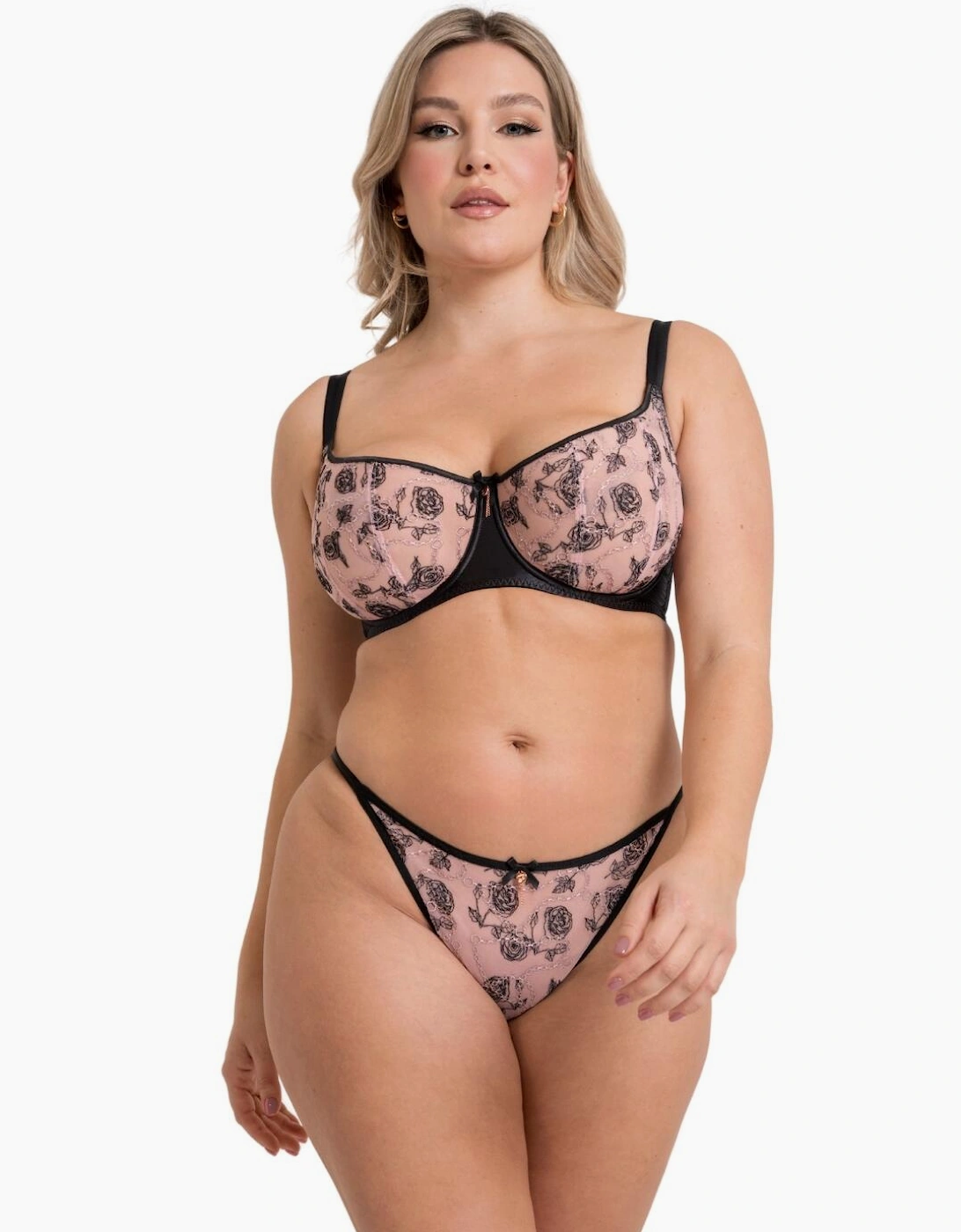 ST046100 Scantilly by Curvy Kate Entwined Balcony Bra