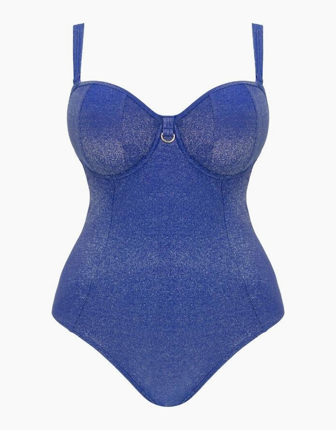 CS037600 Curvy Kate Sapphire Seas Multiway Bandeau Swimsuit