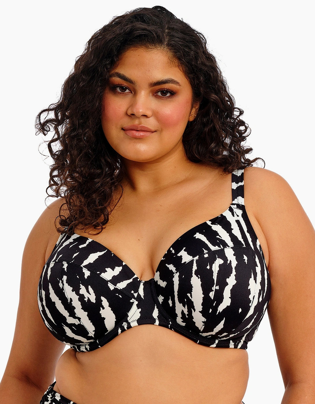 Es802802 Elomi Echo Shell Plunge Bikini Top