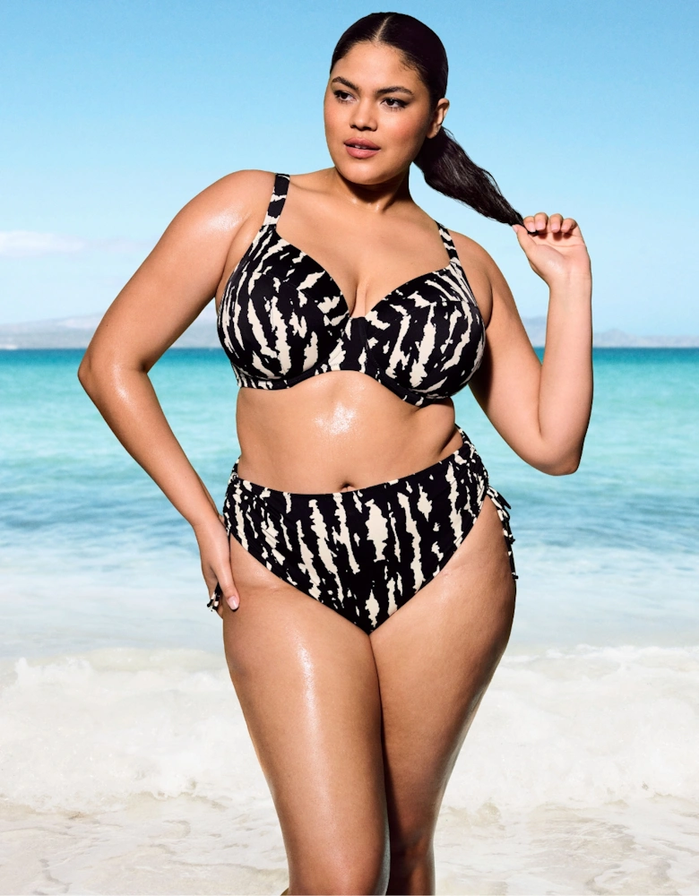 Es802802 Elomi Echo Shell Plunge Bikini Top