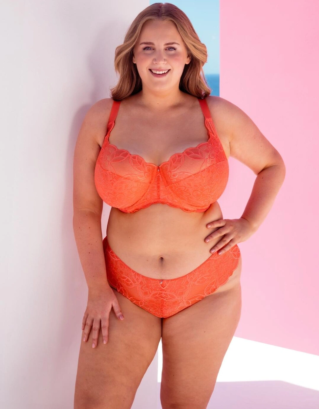 CK089202 Curvy Kate Lovelace Brazilian Brief