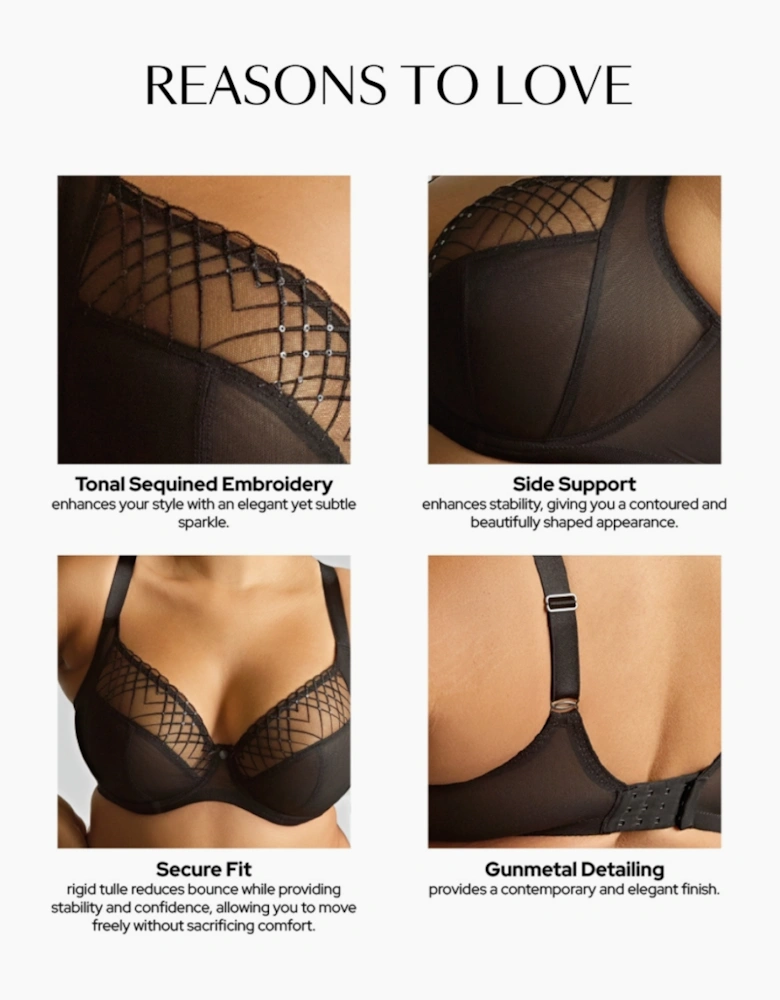 11206A Sculptresse Ella Plunge Bra