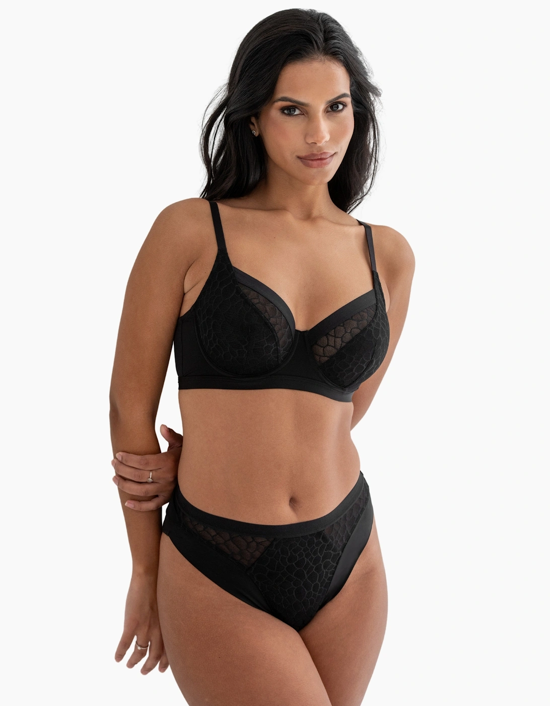 99501 Pour Moi Geo Sculpt Underwired Bra