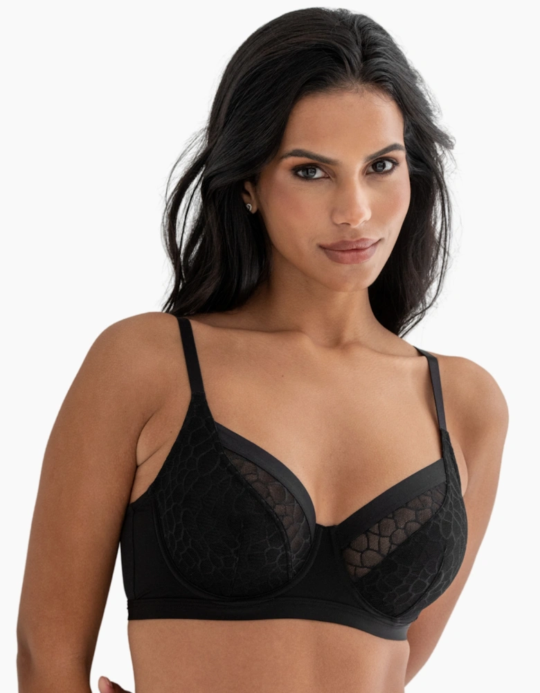 99501 Pour Moi Geo Sculpt Underwired Bra