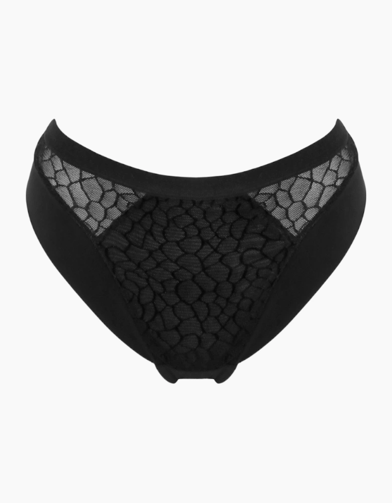 99503 Pour Moi Geo Sculpt High Leg Brief