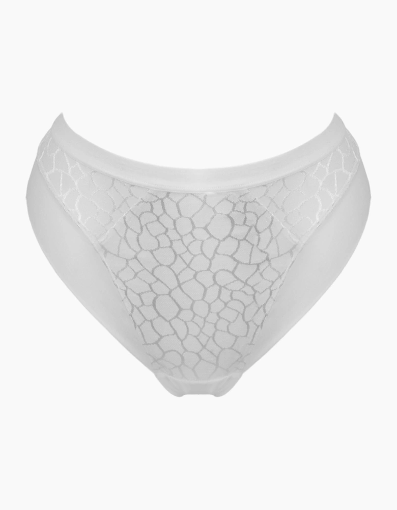 99503 Pour Moi Geo Sculpt High Leg Brief