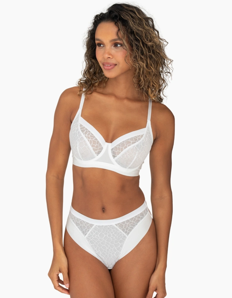 99503 Pour Moi Geo Sculpt High Leg Brief