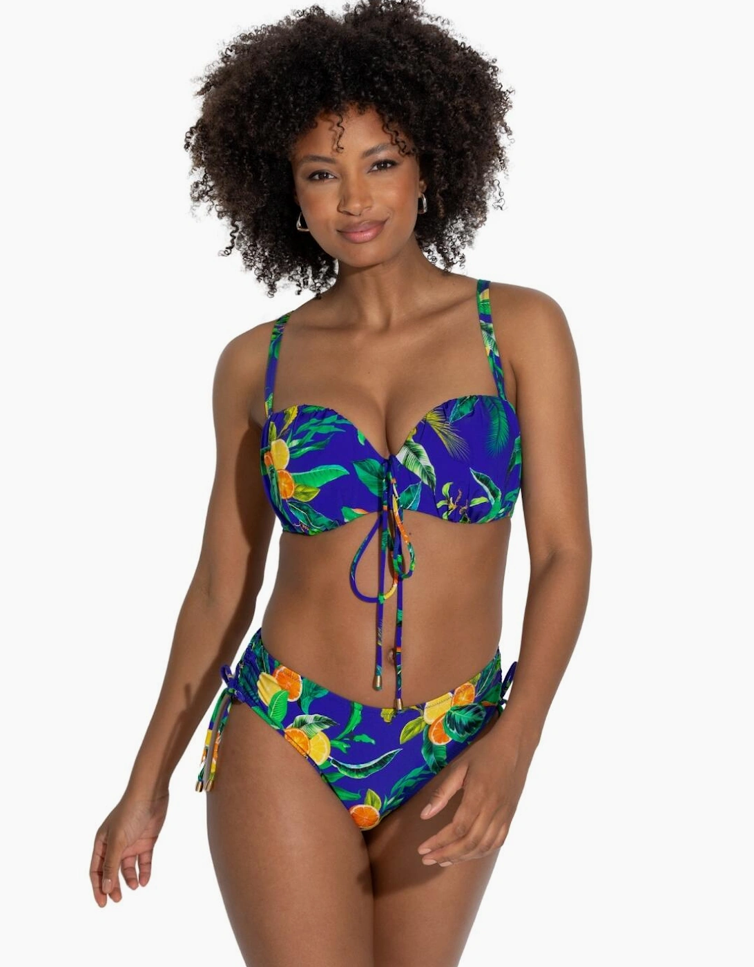 24911 Pour Moi Santa Cruz Strapless Lightly Padded Bikini Top