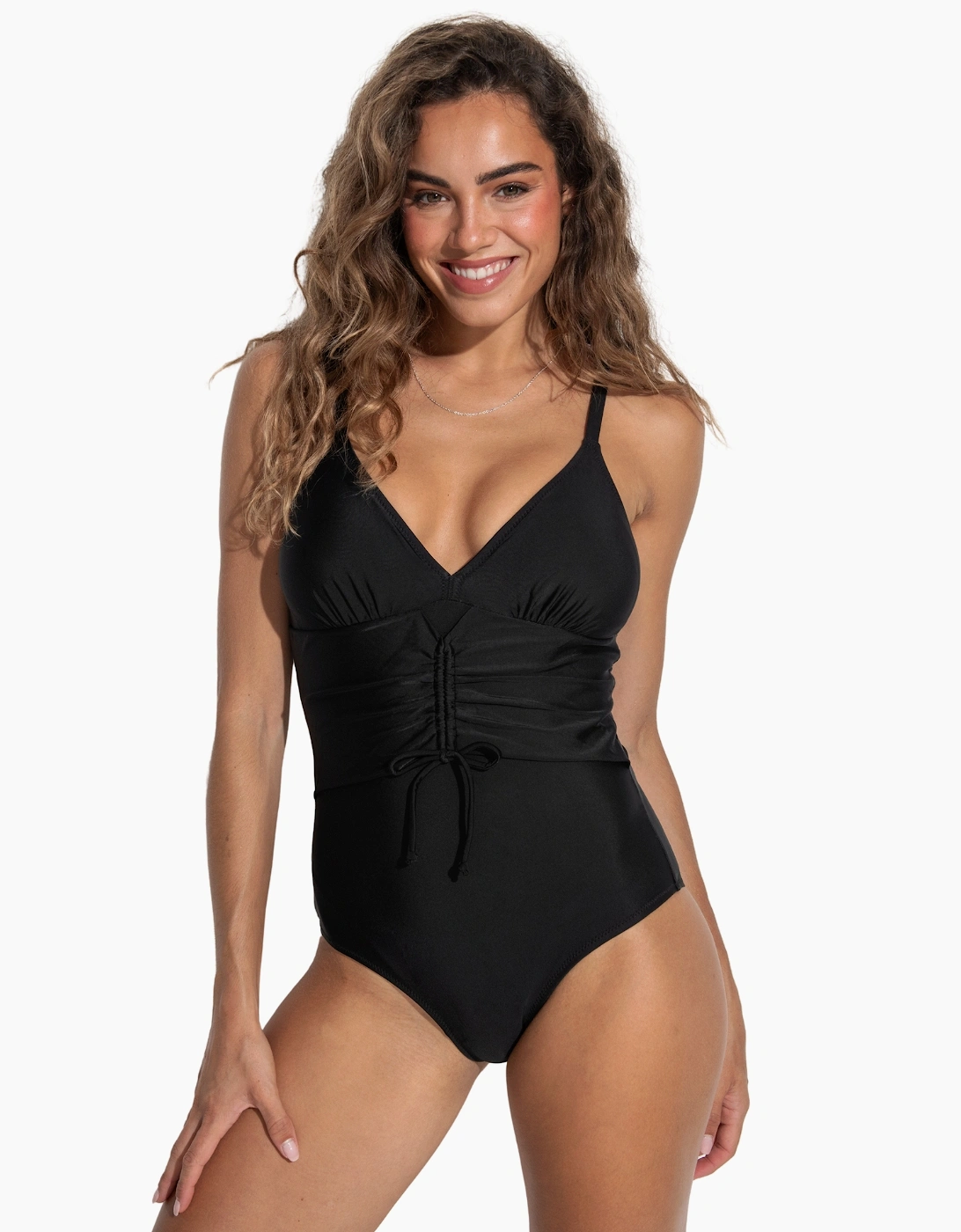 31358 Pour Moi Maya Bay Adjustable Front Tummy Control Swimsuit
