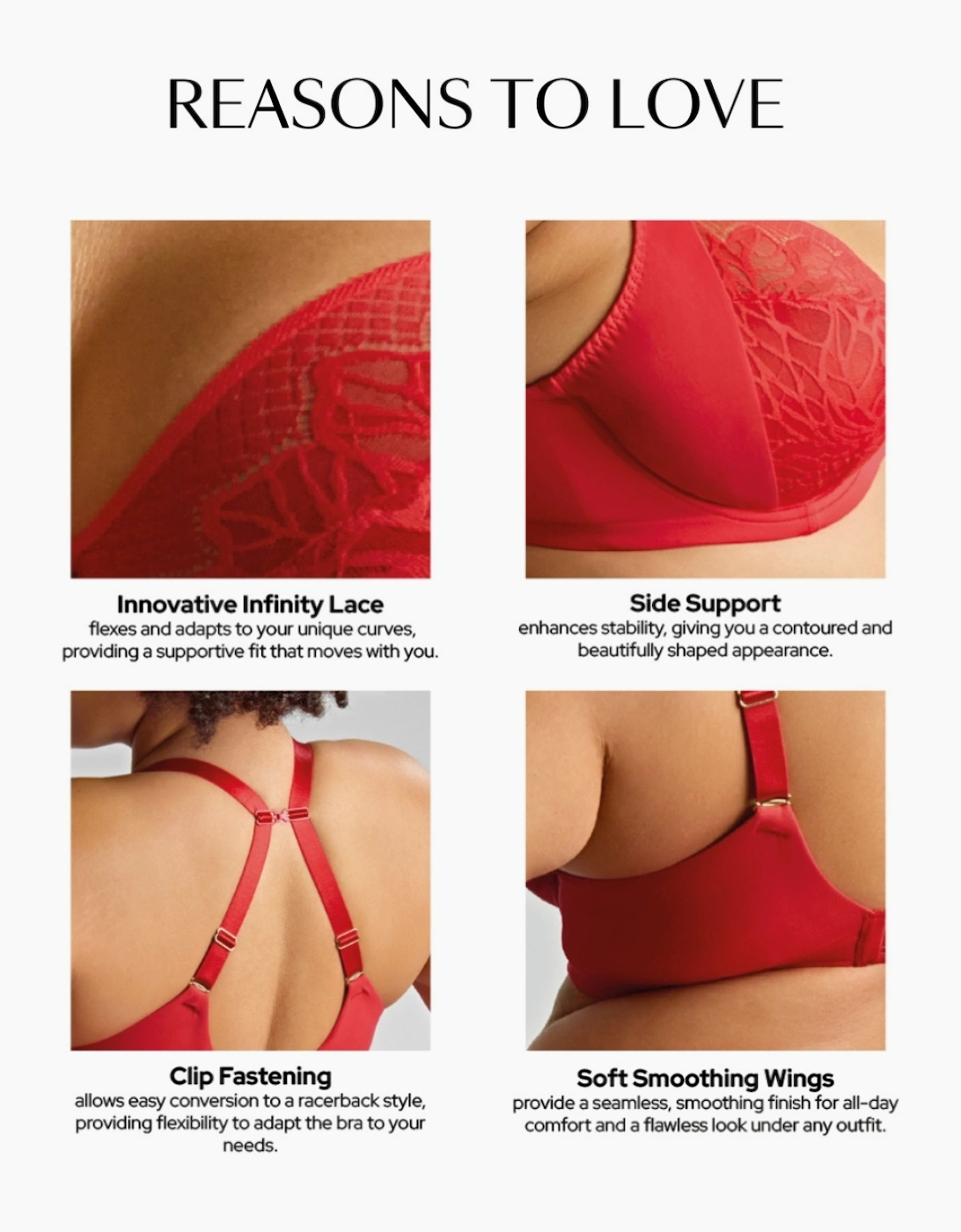 11196 Sculptresse Sophia Plunge Bra
