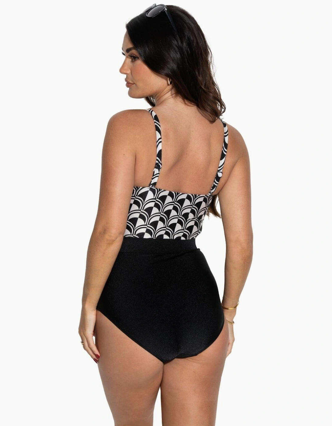 24409 Pour Moi Casablanca Strapless Tummy Control Swimsuit