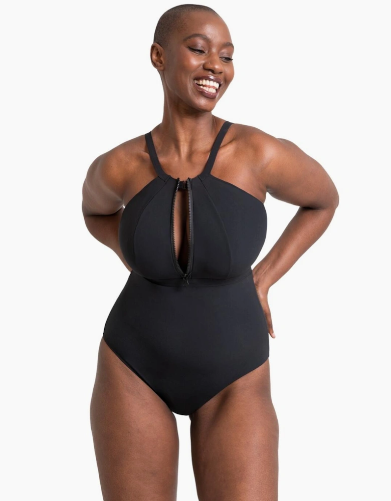 CS035606 Curvy Kate Zip Tide Non Wired Swimsuit