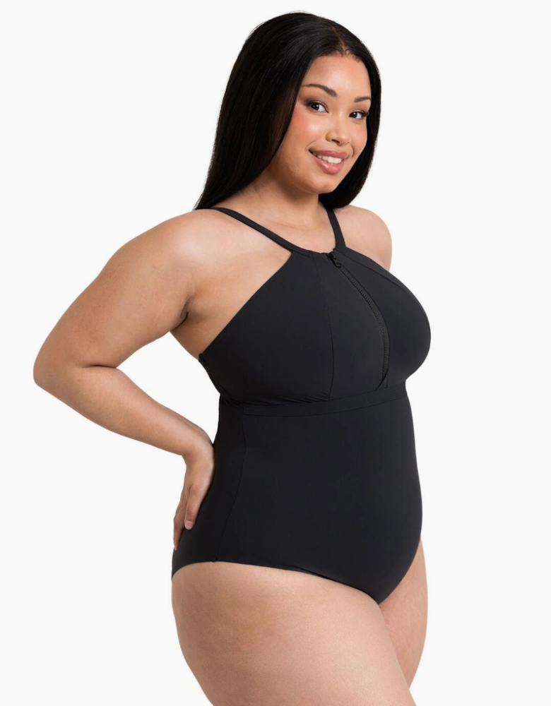 CS035606 Curvy Kate Zip Tide Non Wired Swimsuit