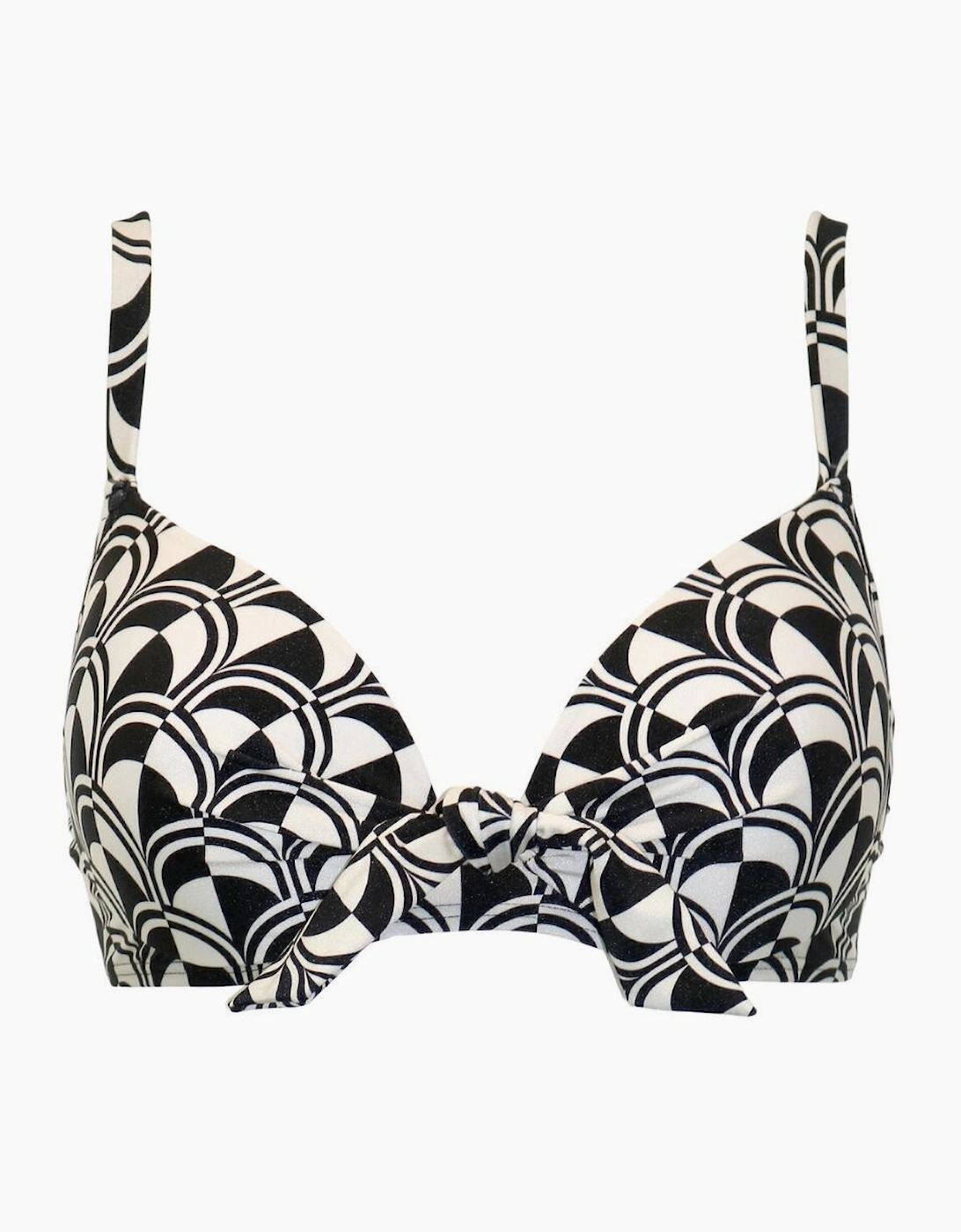 24401 Pour Moi Casablanca Lightly Padded Front Tie Bikini Top