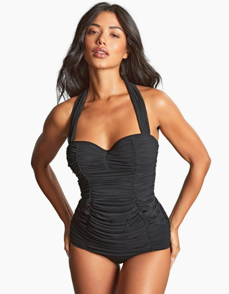 SW1960 Panache Tulle Marilyn Twist Bandeau Swimsuit
