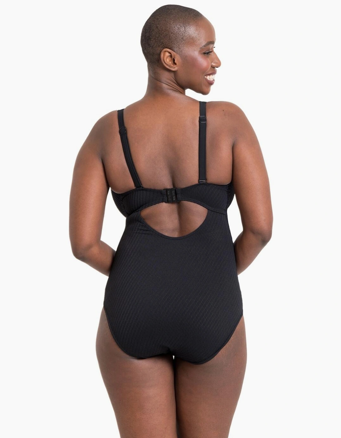 CS034605 Curvy Kate Jet Set Plunge Swimsuit