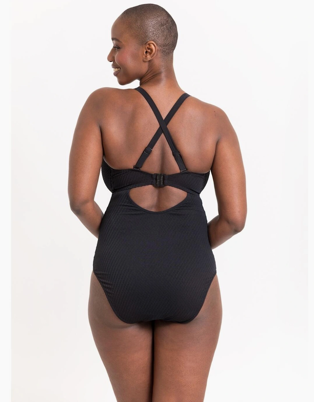 CS034605 Curvy Kate Jet Set Plunge Swimsuit