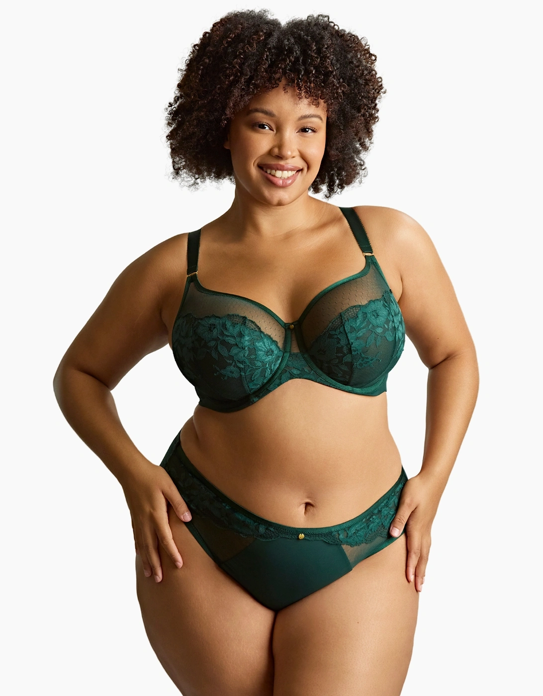 10852A Sculptresse Josephine High Leg Brief