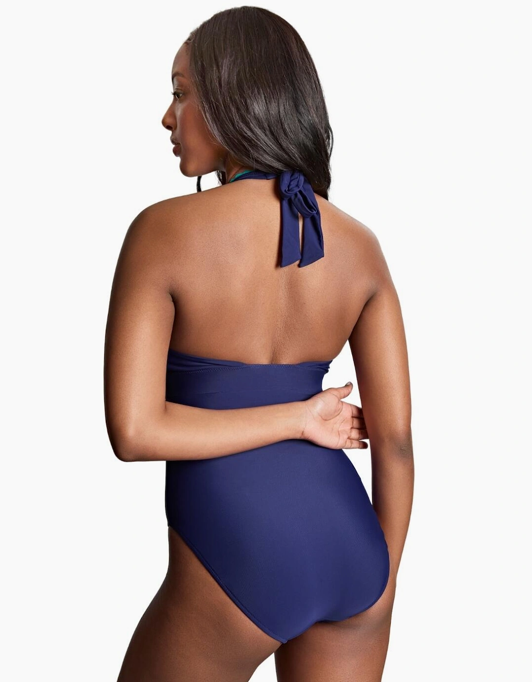 SW1950 Panache Ric Rac Sofia Non Wired Halter Bikini Top