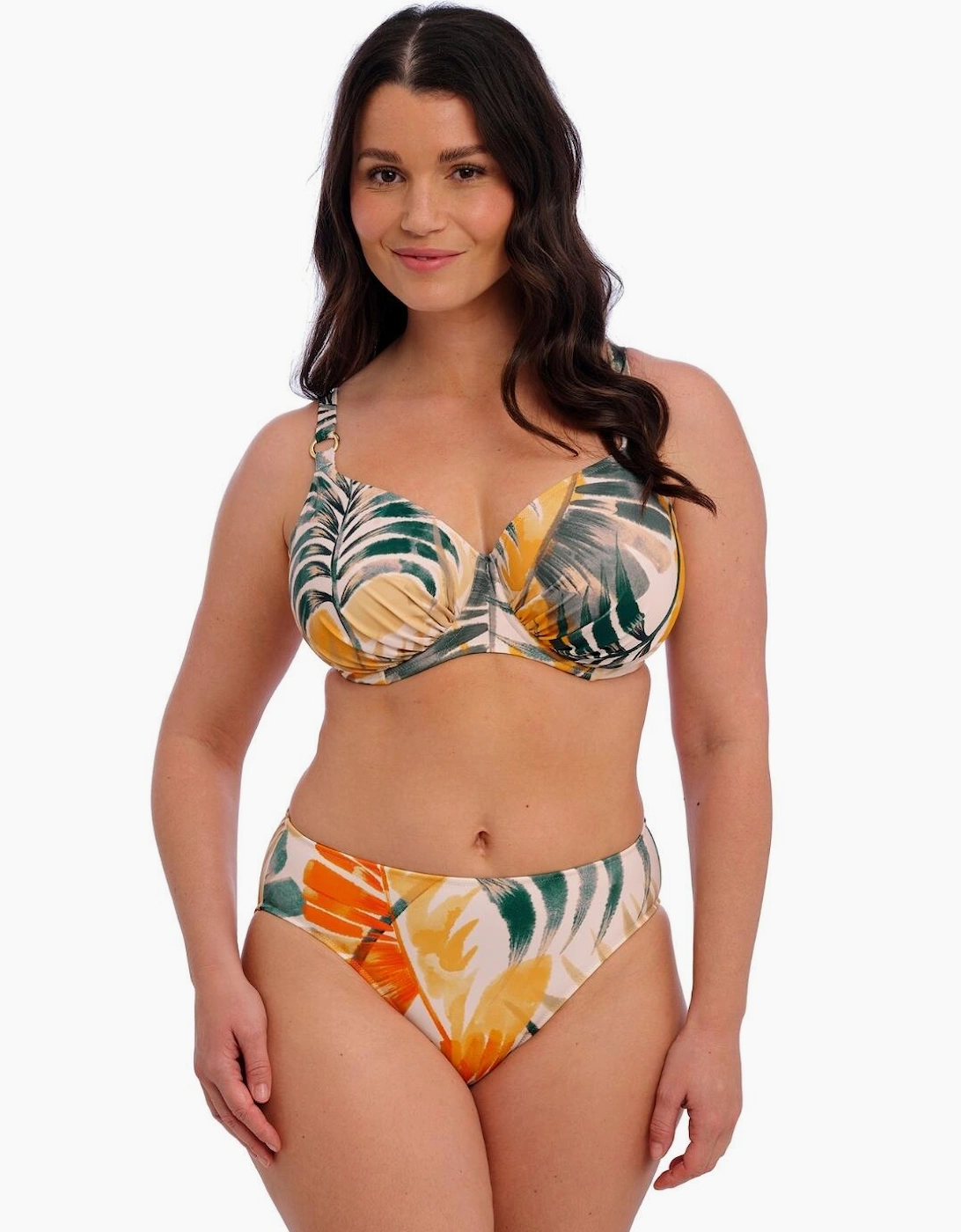 505727 Fantasie Maya Bay Underwired Gathered Full Cup Bikini Top