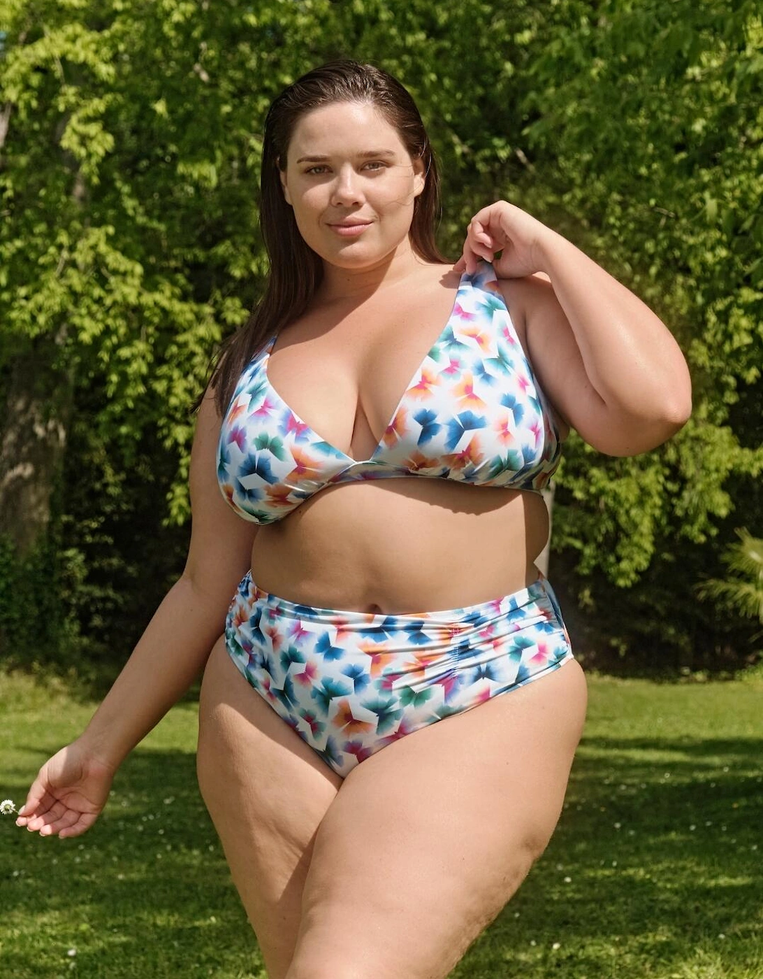 SW1764B Panache Kara Non Wired Triangle Bikini Top