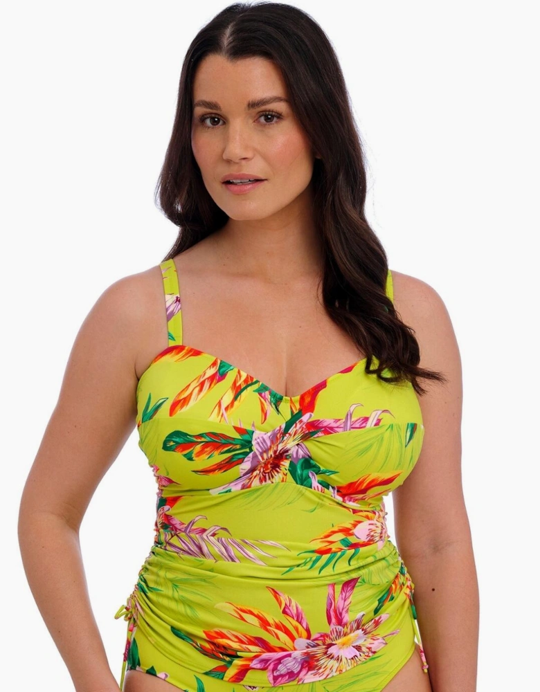 505254 Fantasie Cala Macarella Underwired Twist Front Tankini Top