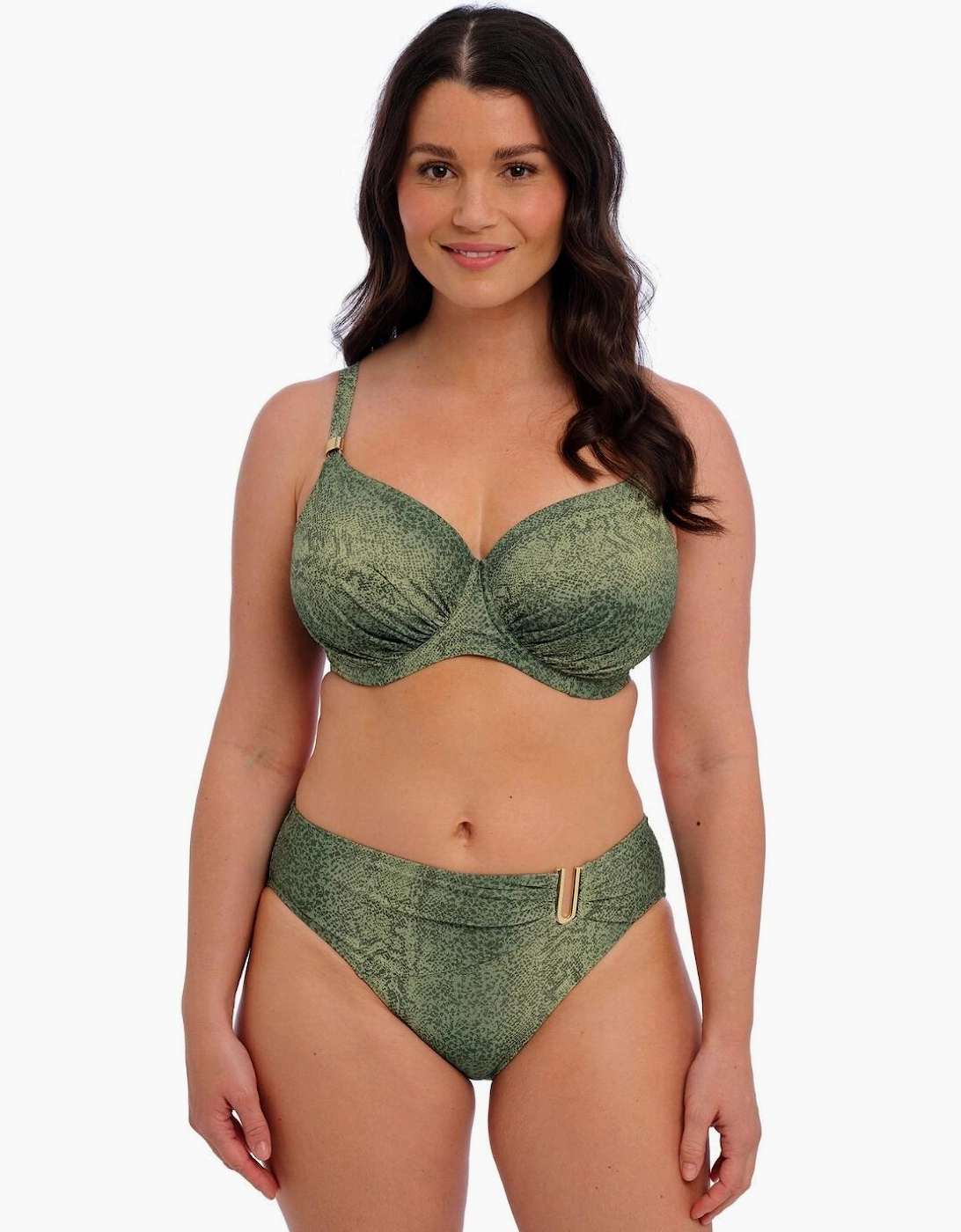 505701 Fantasie Maya Bay Underwired Gathered Full Cup Bikini Top