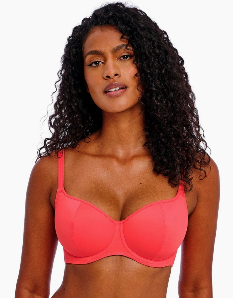 7231 Freya Jewel Cove Underwired Sweetheart Bikini Top
