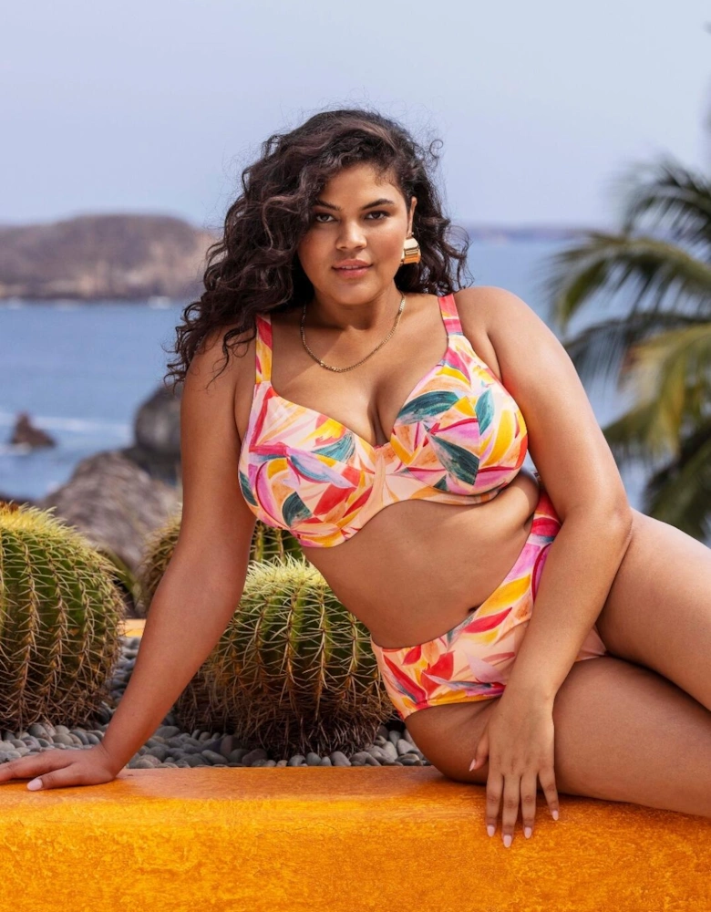 802572 Elomi Sancho Beach Mid Rise Bikini Brief