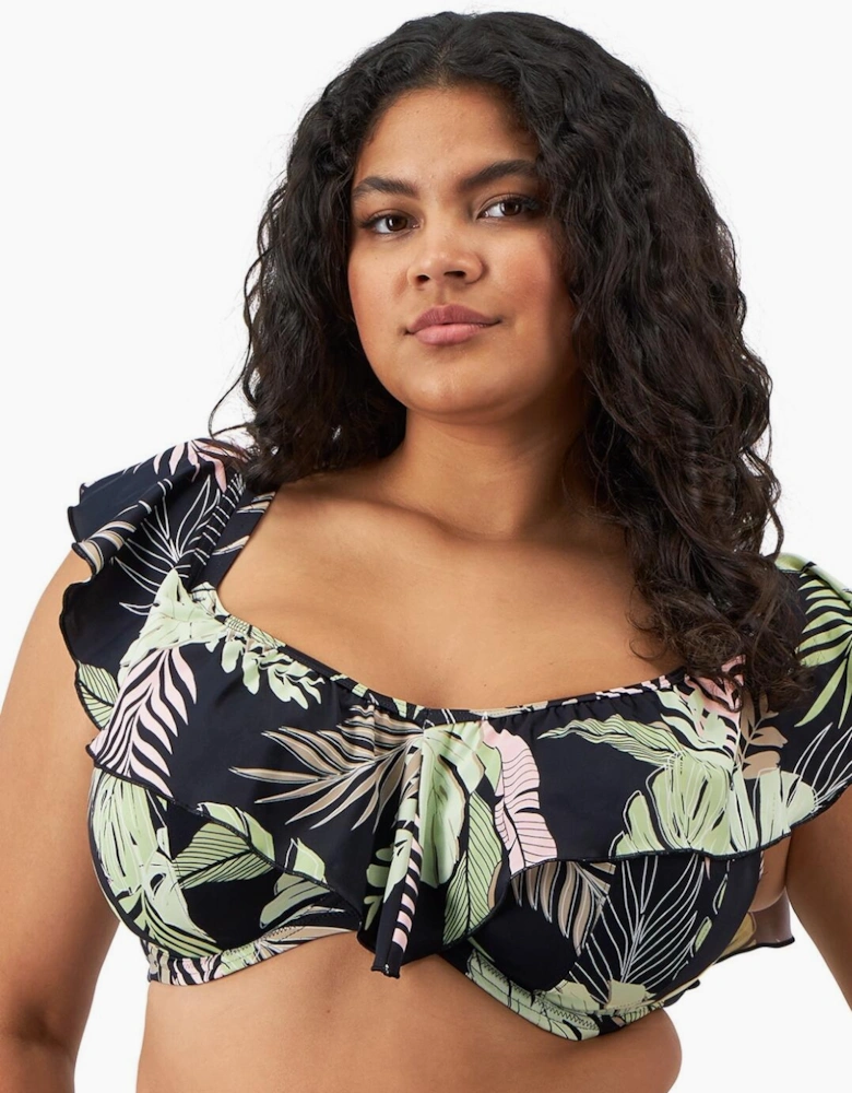 801906 Elomi Tropical Retreat Underwired Bikini Top