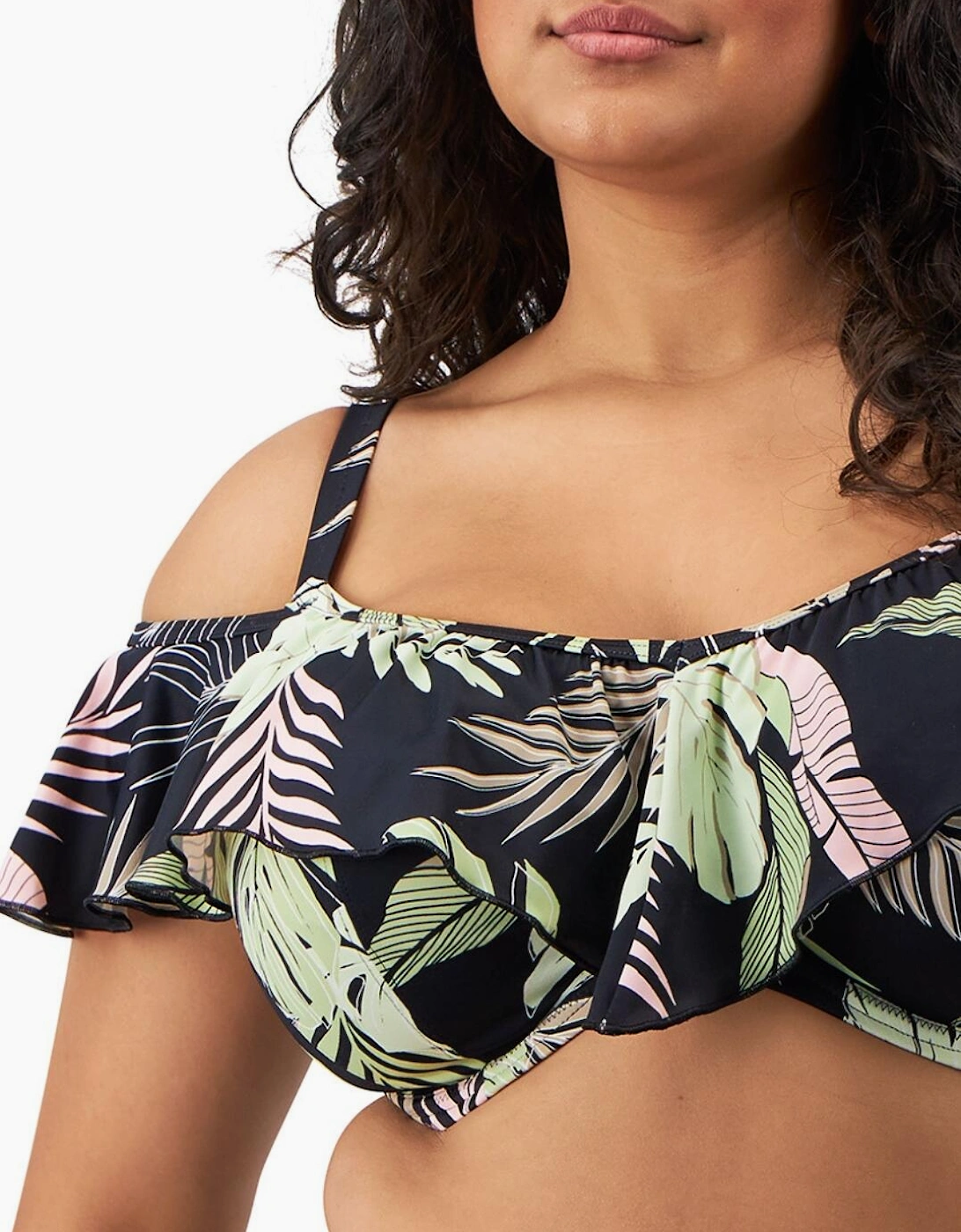 801906 Elomi Tropical Retreat Underwired Bikini Top
