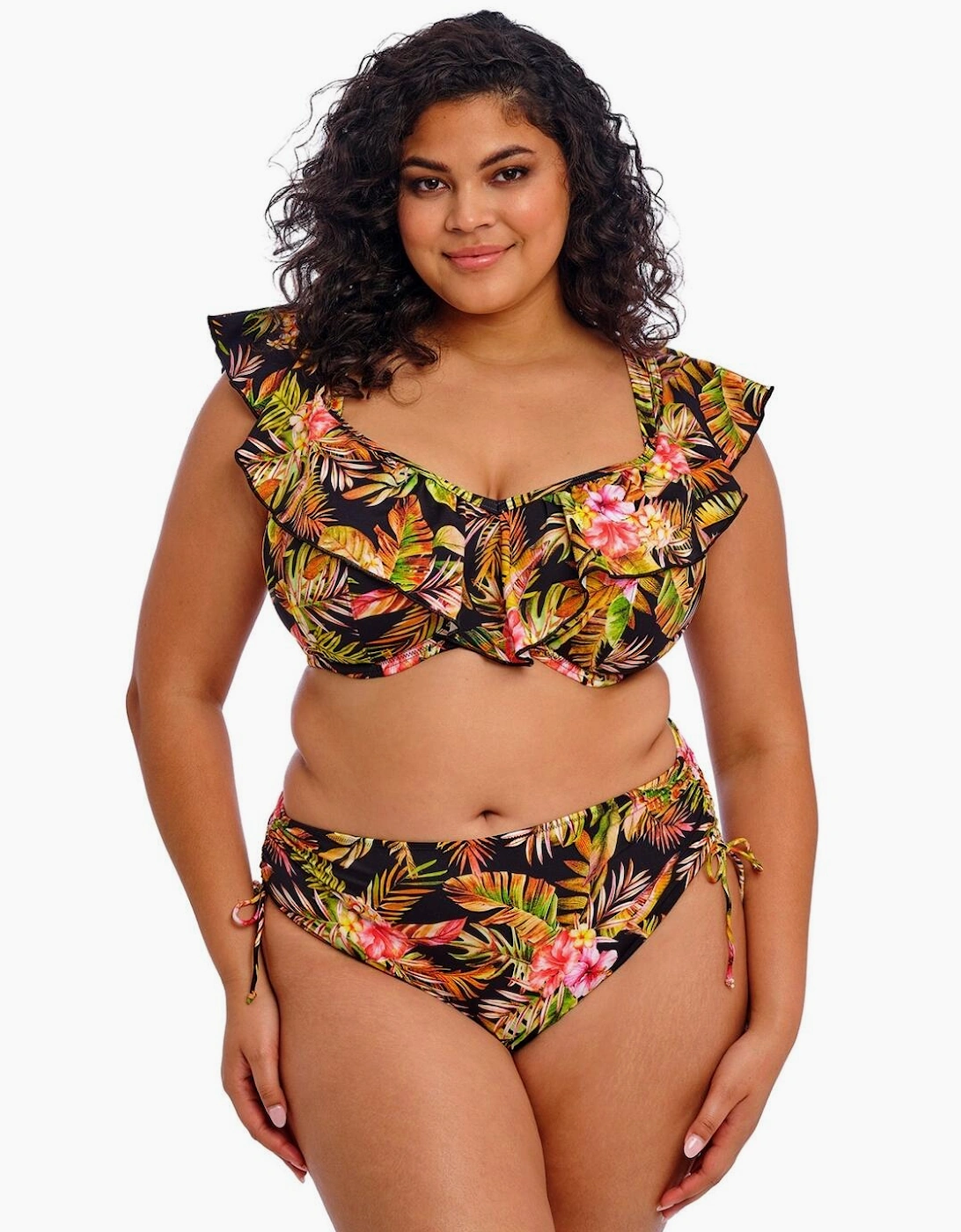 802306 Elomi Tiger Valley Underwired Bikini Top