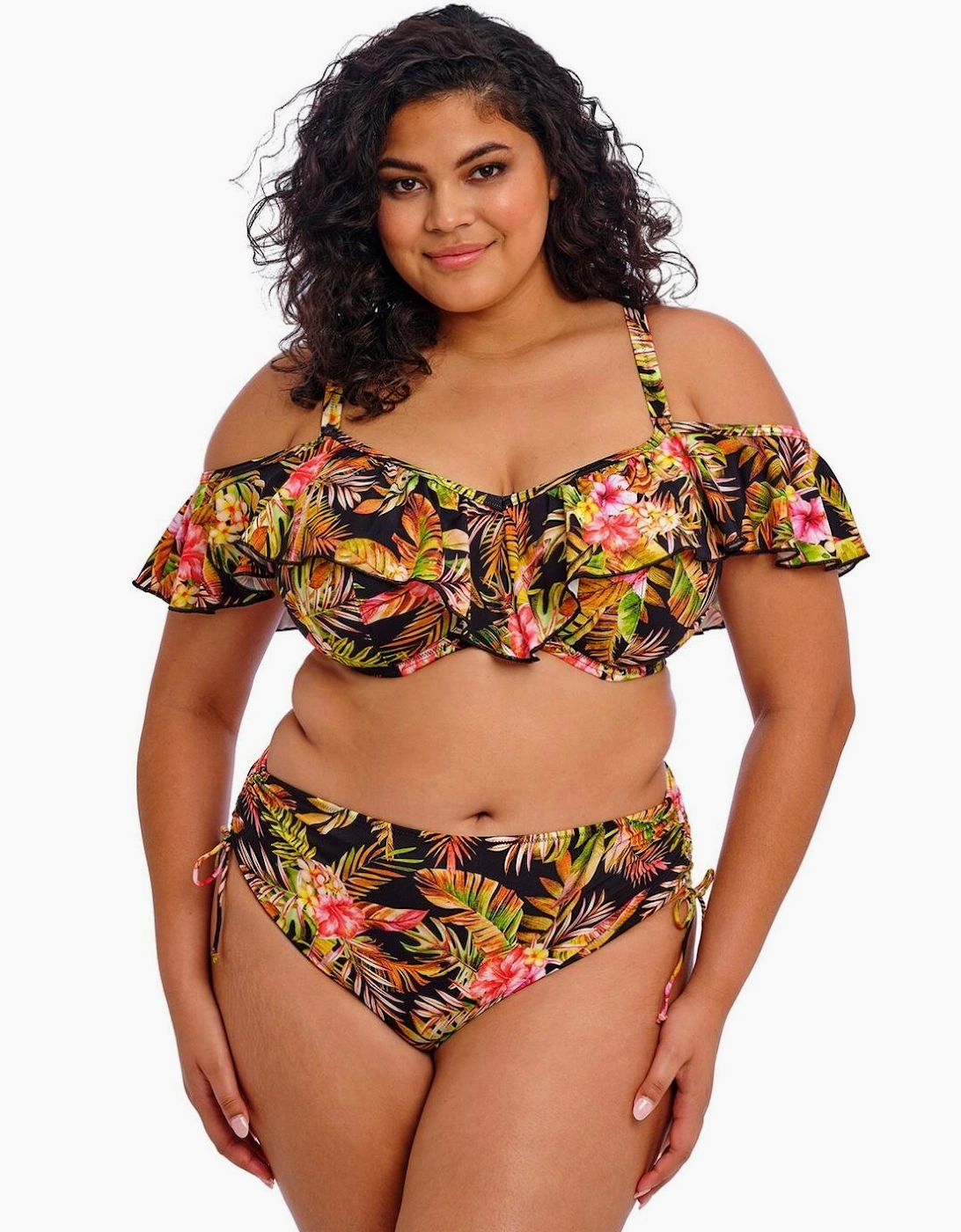 802306 Elomi Tiger Valley Underwired Bikini Top
