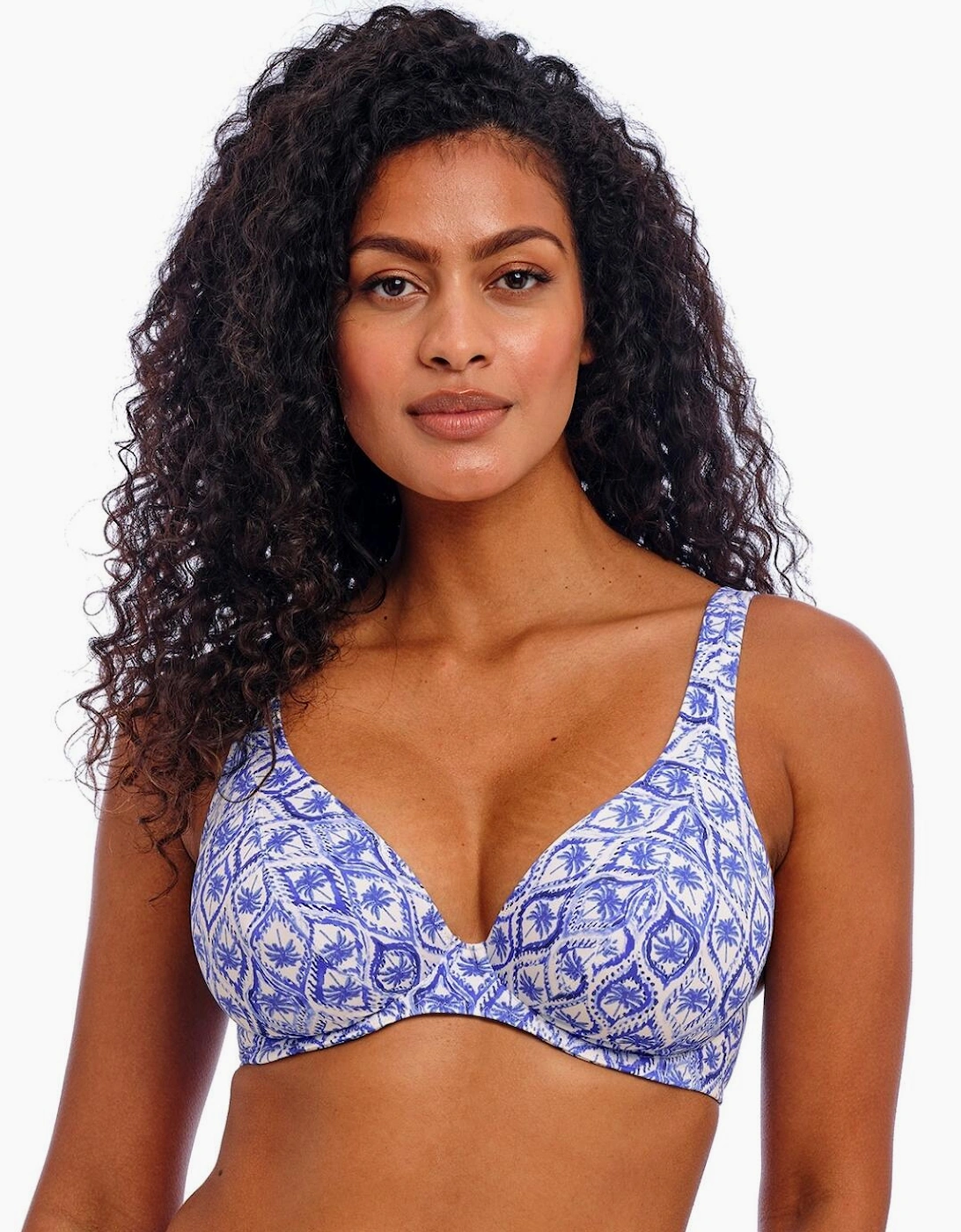 206013 Freya Ocean Breeze High Apex Bikini Top