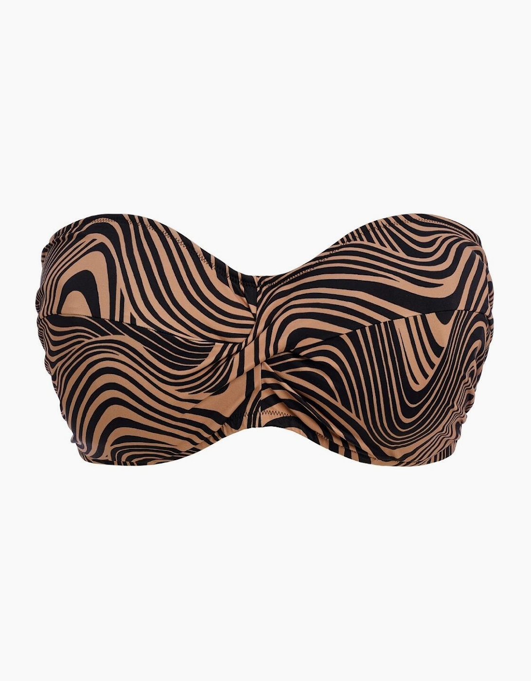 505409 Fantasie Pemba Island Underwired Twist Bandeau Bikini Top