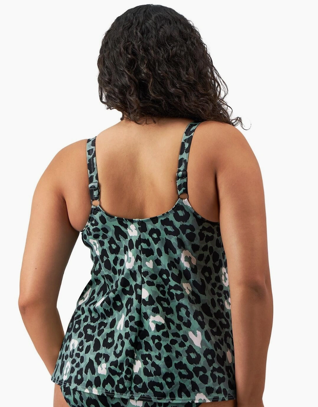802061 Elomi Jungle Bay Non Wired Moulded Tankini Top