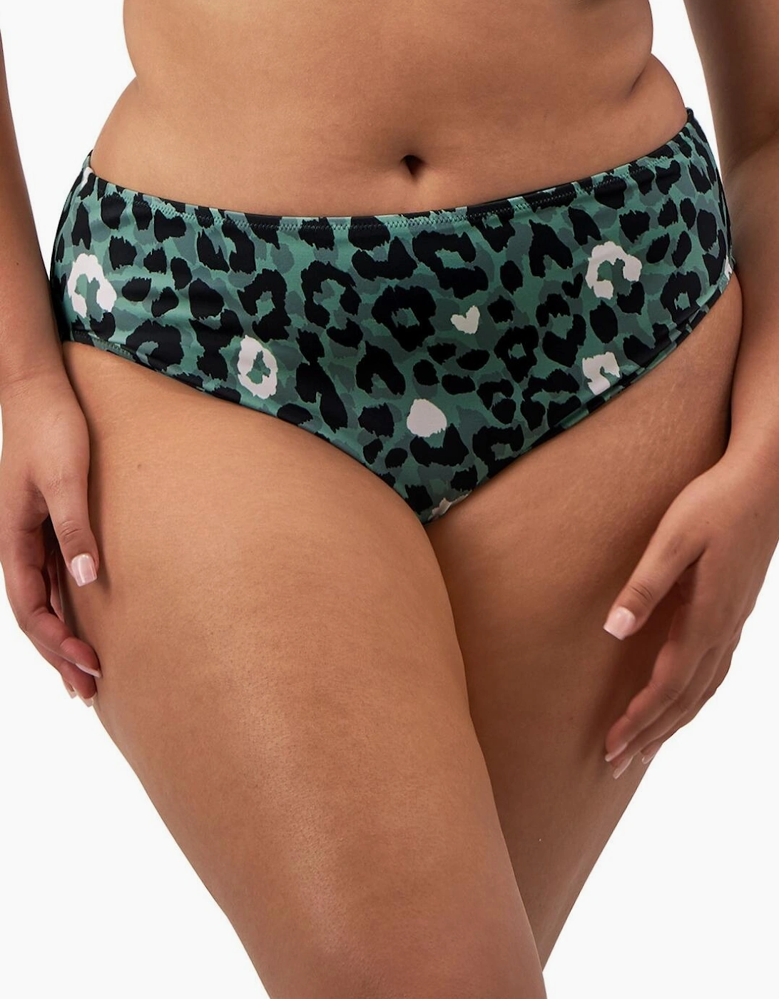 802072 Elomi Jungle Bay Mid Rise Bikini Brief
