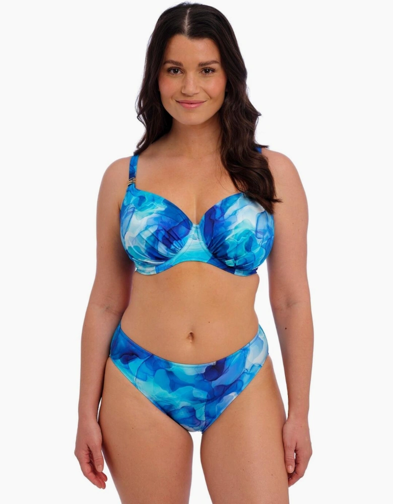 506001 Fantasie Saunton Sands Underwired Gathered Full Cup Bikini Top