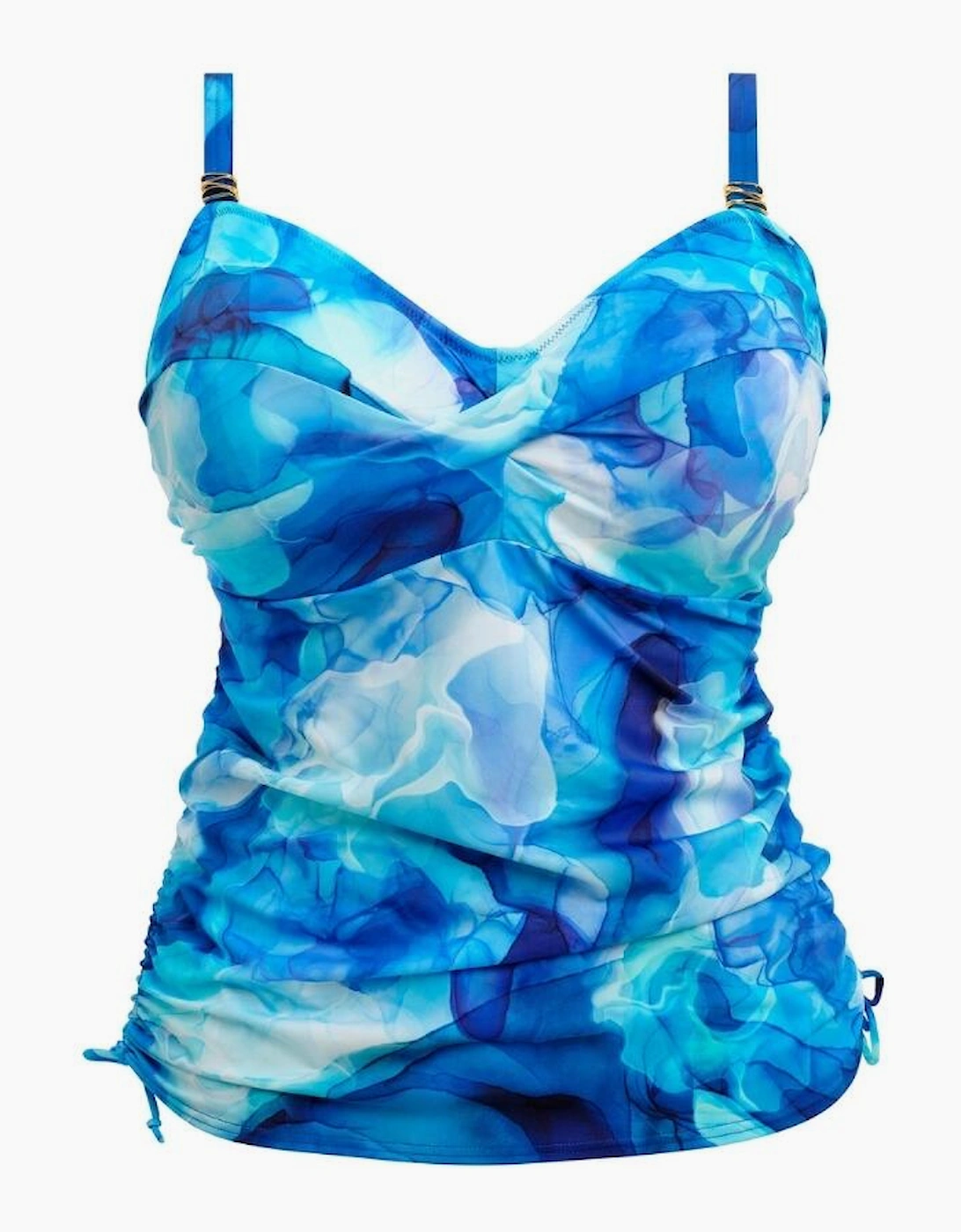 506054 Fantasie Saunton Sands Underwired Twist Front Tankini Top