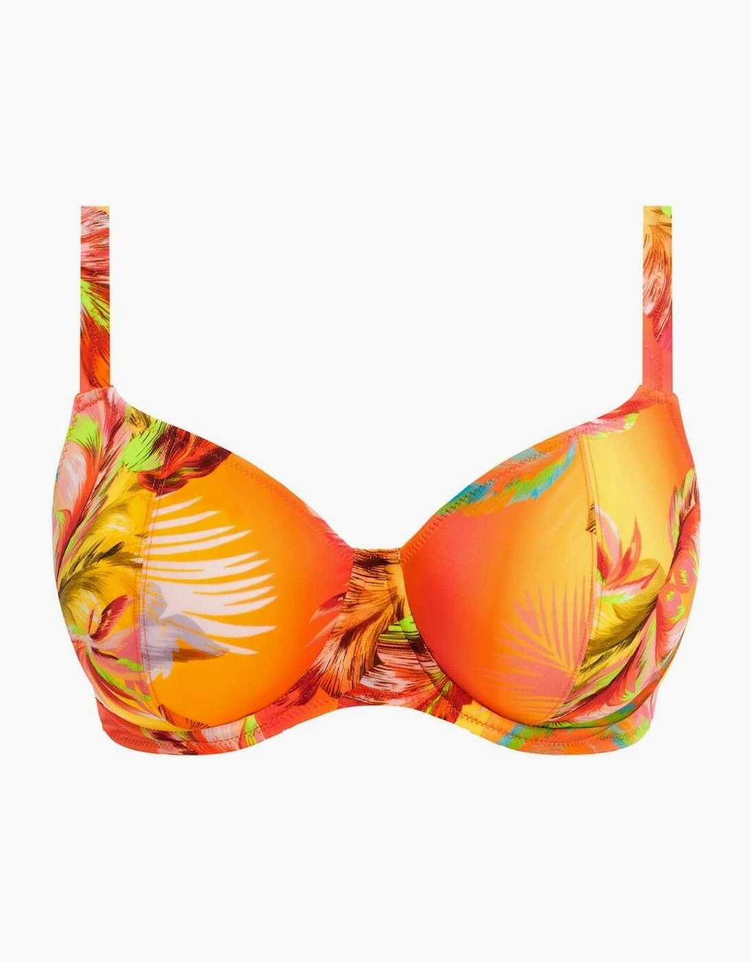 204902 Freya Miami Sunset Plunge Bikini Top