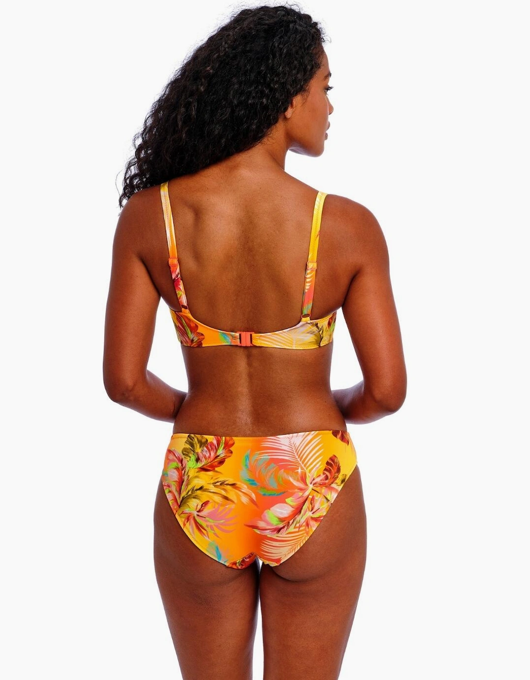 204902 Freya Miami Sunset Plunge Bikini Top