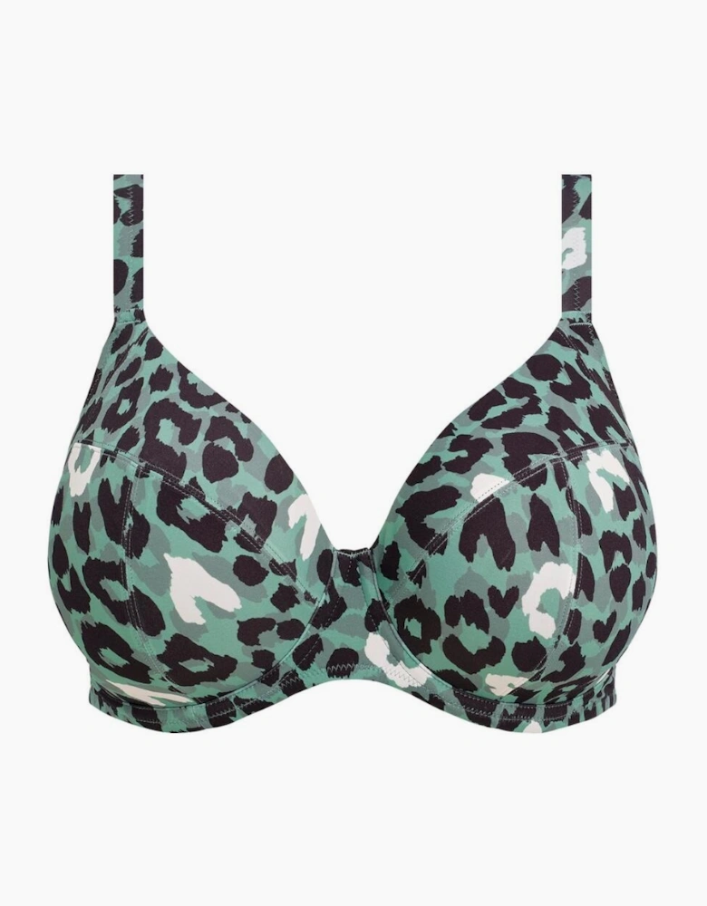 802002 Elomi Jungle Bay Plunge Bikini Top