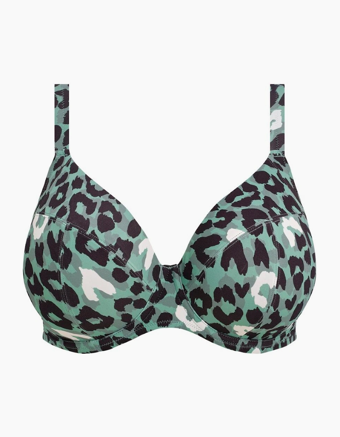 802002 Elomi Jungle Bay Plunge Bikini Top