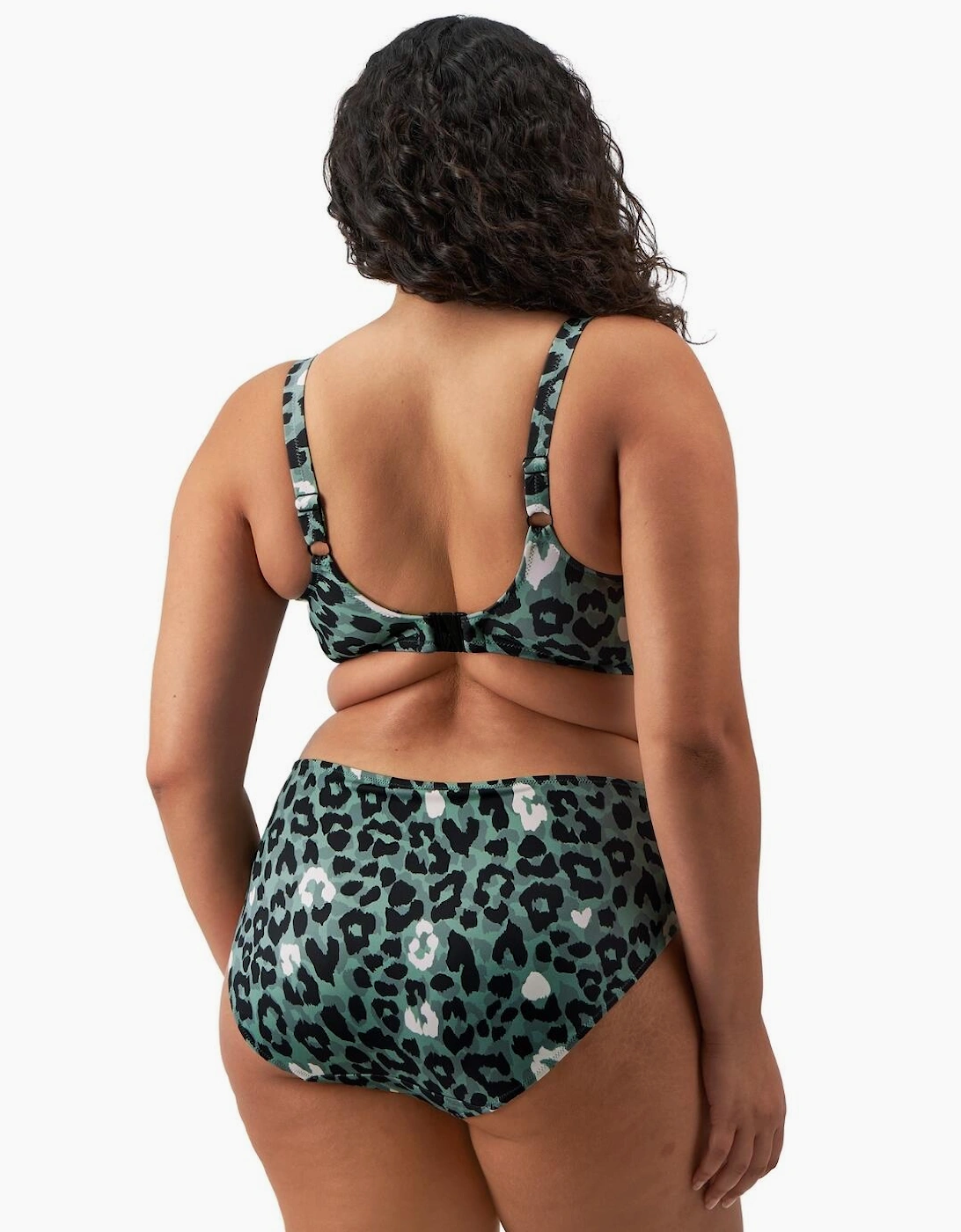 802002 Elomi Jungle Bay Plunge Bikini Top